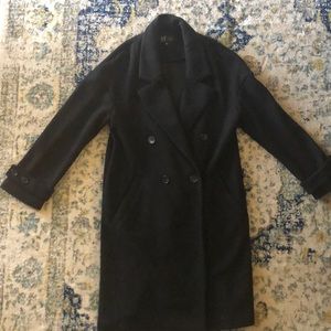 ZARA trf long buttoned coat